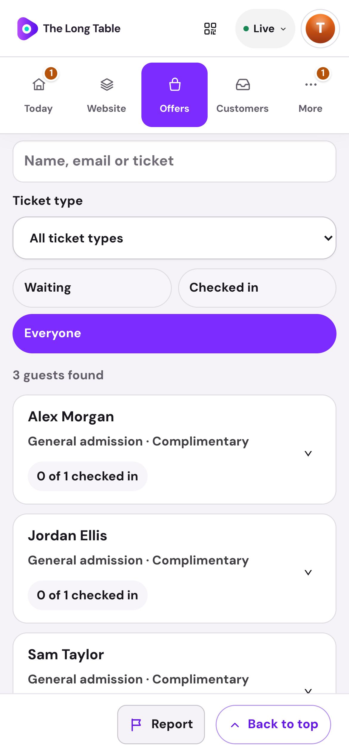 Be ready to welcome your guests. — actual Shovva demonstration